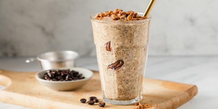 Coffee Cake Inspired Overnight Oats | BODi