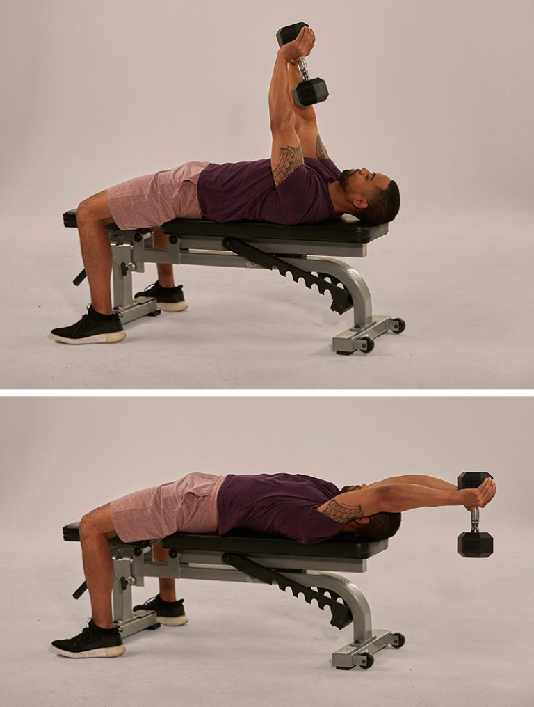 How to Perform the Dumbbell Pullover Exercise and Its Benefits